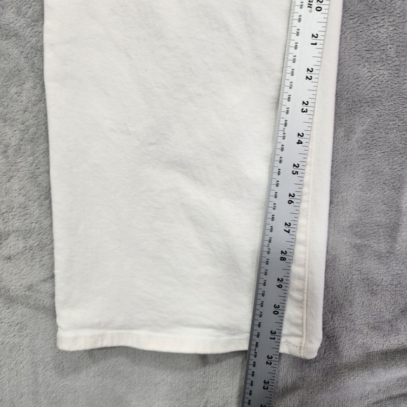 Lucky Brand Jeans Womens 14/32 White Mid Rise Sweet Boot Bootcut Stretch Denim - Picture 13 of 15